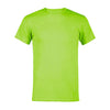 1001 Adult Value Tee 4.3 Oz - lime green (Most Popular Printers Tee)