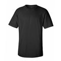 1001 Adults Value Tee 4.3 Oz - Black Color ( Most Popular Printers Tee )