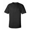 1001 Adults Value Tee 4.3 Oz - Black Color ( Most Popular Printers Tee )