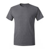 1001 Adults Value Tee 4.3 Oz - Charcoal Heather Color ( Most Popular Printers Tee )