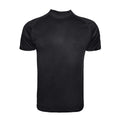 1102 -Adult Polyester Tee - Black Color - AF APPARELS(USA)
